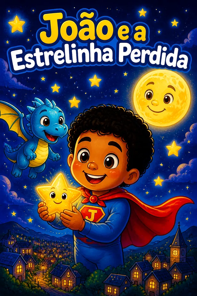 Capa do livro João e a Estrelinha Perdida