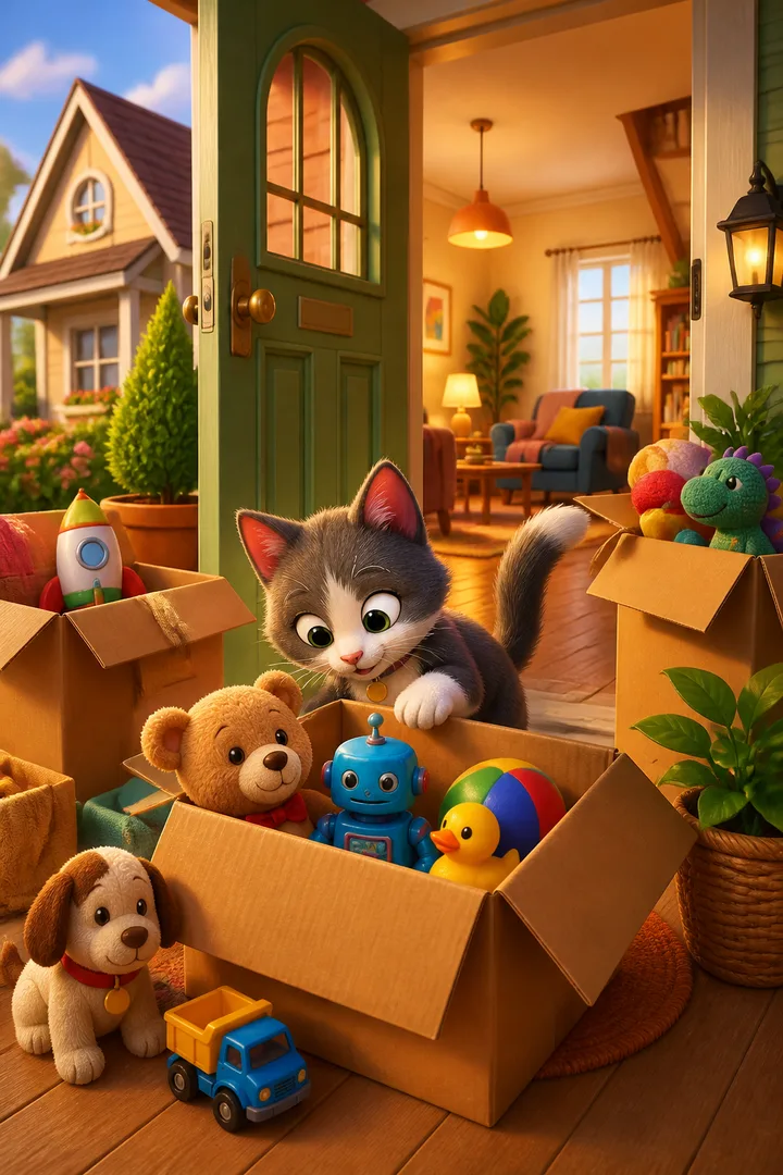 📦 A Mudança de Casa