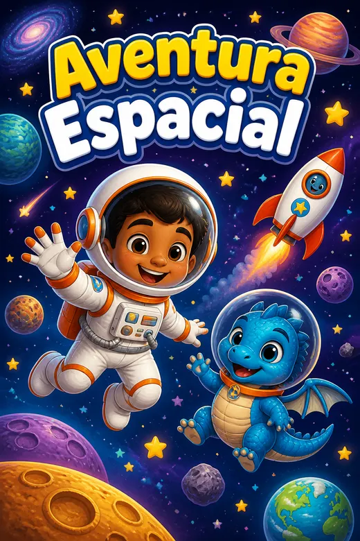 Capa do tema Aventura Espacial