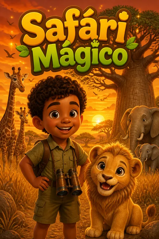 Capa do tema Safári Mágico